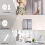 Homidy C9 2019 Smart Wireless Bluetooth Hygrometer Indoor Thermometer HD E-Ink Screen Humidity Gauge Professional High Precision Swiss Sensor Humidity Meter Mobile App Connection Temperature Sensor