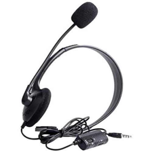 Stheanoo Gaming Headset Earphone Wired Control Built-in Mic Headset for PC/Cell Phones/TV Headphone For Sony Playstation 4 and PS4 Controller