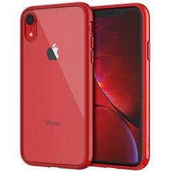 JETech Case for Apple iPhone XR 6.1-Inch, Shock-Absorption Bumper Cover, Red