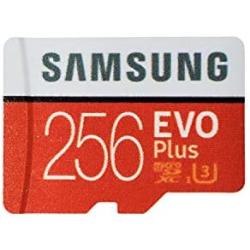 Samsung 256GB Micro SDXC EVO Plus (MB-MC256GA) Bundle Class 10 UHS-1 works with Samsung Galaxy Note 9, S9, S9+, S8, S7 Edge Cell Phones with Everything But Stromboli (TM) Card Reader