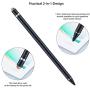 Active Stylus Compatible with Apple iPad, Homagical Stylus Pen for Touch Screens, Rechargeable Capacitive 1.5mm Fine Point iPad Pen Tablets Stylus with Pen Bag/Anti-friction Glove