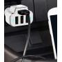 Aduro 4 Port Car Charger Adapter, 12V Fast Car Charger USB Adapter Power Station 5.2A/26W Output (White)