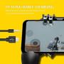 FOONEE Mobile Game Controller, Wireless 6 Finger Operation Mobile Gaming Joystick, iOS Android Universal Mobile Gaming Joystick Gamepad Grip