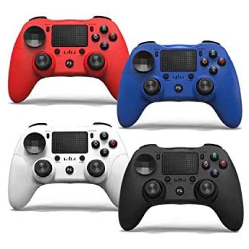 Wireless Gamepad Compatible| Wireless Bluetooth Game Controller Joystick Gamepad for PS4/PC/Mobile Phones