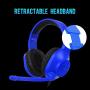 SADES Stereo Gaming Headset -Spirits- Headphones with Noise-Reduction Microphone & Control-Remote for PC Computers Laptop PS4 New Xbox One Cellphones Tablets - Blue