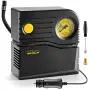 WindGallop Small Portable Air Compressor Tire Inflator with Pressure Gauge Car Tire Pump 12V DC Tire Compressor Electric Air Pump for Car Tires Bike Motorbike Tire Balls Other Inflatables (Yellow)