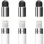 FRTMA [2 in 1] for Apple Pencil Cap Replacement/as Stylus for All Touch Screen Tablets/Cell Phones (Pack of 3)