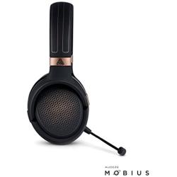 Audeze Mobius Premium 3D Gaming Headset with Surround Sound, Head Tracking and Bluetooth. Over-Ear Gaming Headphones for PCs, Playstation 4 and Others.