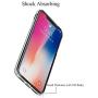 Unov Case Clear with Design Slim Protective Soft TPU Bumper Embossed Floral Pattern [Support Wireless Charging] Cover for iPhone XR 6.1 Inch(Flower Bouquet)