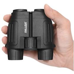 Compact Binoculars, Small Lightweight Binocular for Adults & Kids, Binoculars for Bird Watching Traveling Hiking Wildlife Outdoor, Easy Focus Folding Binoculars for Opera (Porro Prism)