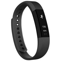 Teslasz Fitness Tracker, ID115 Sleep Monitor Calorie Counter Pedometer Sport Activity Tracker with Free Replacement Straps for Android and iOS Smart Phone