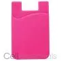 Cell Phone Wallet by Cellessentials: (for Credit Card & Id) | Works with Almost Every Phone | iPhone, Android & Most Smartphones | 3 Pc Pack (Black, Grey & Pink)