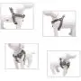 lionet paws Dog Harness with Bowtie Cotton No-Pull Adjustable Pet Harness with Metal Buckle for Small Medium Large Dogs lionet paws Dog Harness with Bowtie Cotton No-Pull Adjustable Pet Harness with Metal Buckle for Small Medium Large Dogs