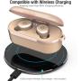 TOZO T10 Bluetooth 5.0 Wireless Earbuds with Wireless Charging Case IPX8 Waterproof TWS Stereo Headphones in Ear Built in Mic Headset Premium Sound with Deep Bass for Sport Khaki(Renewed)
