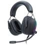 V11 Stereo Gaming Headset for PS4, PC, Xbox One Controller, Noise Cancelling Over Ear Headphones with Mic, LED Light, Bass Surround, Soft Memory Earmuffs for Laptop Mac Nintendo Switch Games