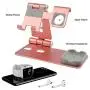 Cell Phone Stand and Watch Stand,Universal Desktop Stand Holder, Compatible with for for IPad, iPhone 6s 7 8 X Plus, Nintendo Switch (Rose Gold) Cell Phone Stand and Watch Stand,Universal Desktop Stand Holder, Compatible with for for IPad, iPhone 6s 7 8 X Plus, Nintendo Switch (Rose Gold)