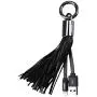 Remax Cute Portable Cable USB Cable Tassels Keychain Gift Compatible with Cell Phone X 8 8Plus 7 7 Plus 6S 6 Tablet mini Air (Tassels/Black) Remax Cute Portable Cable USB Cable Tassels Keychain Gift Compatible with Cell Phone X 8 8Plus 7 7 Plus 6S 6 Tablet mini Air (Tassels/Black)