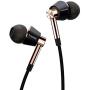 1MORE Triple Driver In-Ear Earphones Hi-Res Headphones with High Resolution, Bass Driven Sound, MEMS Mic, In-Line Remote, High Fidelity for Smartphones/PC/Tablet - Gold