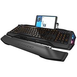 ROCCAT SKELTR Bluetooth Smart Communication RGB Gaming Keyboard, Grey