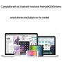 Bluetooth Earbud 10 Hrs Playtime, Single Wireless Earphone, Mini Bluetooth Headset Hands-Free Car Headphone, Cell Phone V4.1 Bluetooth Earpiece for iPhone Samsung Android Phones PC TV Audiobook