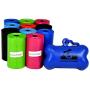 Downtown Pet Supply Dog Pet Waste Poop Bags with Leash Clip and Bag Dispenser - 180, 220, 500, 700, 880, 960, 2200 Bags Downtown Pet Supply Dog Pet Waste Poop Bags with Leash Clip and Bag Dispenser - 180, 220, 500, 700, 880, 960, 2200 Bags