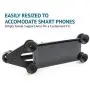 LyxPro TSM1 Microphone Music Stand Mount Holder For Tablet iPhone Ipad Smartphone And Android Adjustable 360 Degree Swivel Tilt Support Arms 3 To 11.5 Inch With Extra Detachable Clip