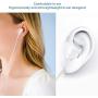 USB C Headphones, WamGra HiFi Stereo Type C Earbuds USB C Earphones with Mic & Volume Control Compatible with Google Pixel 3/2/XL,Sony XZ2, OnePlus 6T,MacBook,iPad Pro 2018(Newest Version)-White