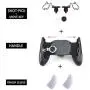 PASNOWFU PUBG Mobile Trigger Mobile Game iOS & Android Controller, Aim Trigger Fire Buttons L1R1 Shooter Sensitive Joystick 【Two Buttons + Gamepad + Finger Sleeve + Joystick】 PASNOWFU PUBG Mobile Trigger Mobile Game iOS & Android Controller, Aim Trigger Fire Buttons L1R1 Shooter Sensitive Joystick 【Two Buttons + Gamepad + Finger Sleeve + Joystick】