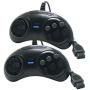 Game Joystick| 2pcs Controller for MD Gamepads 16bit Game Controller 9 Holes Game Accessories