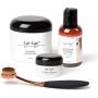 Eye Envy Dog Tear Stain Remover Starter Kit with ProPowder Brush | Stain Solution, Applicator Pads, Stain Powder and Applicator Brush | Lasts 30-45 Days