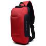 OZUKO Sling Backpack USB Anti-Theft MenS Chest Bag Casual Shoulder Bag