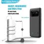 LOYTAL Battery Case for Samsung Galaxy Note 9, 5000mAh Rechargeable Battery Charging/Charger Case with S-Pen Hole, Adds 90% Extra Juice, Charges 2 Devices Simultaneously