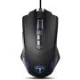 PICTEK Gaming Mouse Wired [7200 DPI] [Programmable] [Breathing Light] Ergonomic Game USB Computer Mice RGB Gamer Desktop Laptop PC Gaming Mouse, 7 Buttons for Windows 7/8/10/XP Vista Linux, Black