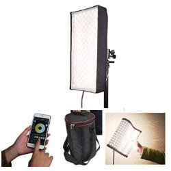 Menik CB-102A 102W 510PCS Led Studio Flexible Llighting CRI95 3200-5600K Bi-color LED Video Light for Video Shooting Portrait Photography Fill-in Light