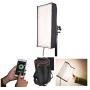 Menik CB-102A 102W 510PCS Led Studio Flexible Llighting CRI95 3200-5600K Bi-color LED Video Light for Video Shooting Portrait Photography Fill-in Light