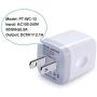 2.1A USB Wall Charger, FiveBox 5Pack Dual Port USB Adapter Wall Charger USB Plug Charging Block Charger Brick Charger Cube Charger Box Compatible iPhone 11/Xs/XR/X/8/7/6, Samsung, Android, LG, Moto