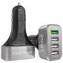 Crave CarHub 54W 4 Port USB Car Charger, Qualcomm Quick Charge 3.0 - Black Crave CarHub 54W 4 Port USB Car Charger, Qualcomm Quick Charge 3.0 - Black
