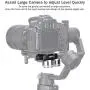UURig R025 Counterweight to Quickly Balance Gimbal Stabilizer with Camera Lens, Arca-Swiss Mount Universal for DJI Ronin S/Ronin-SC