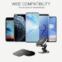 kirakudo PRO All-Around Universal Magnetic Car Mount, Hands Free [2 PACK] Cell Phone Magnet Holder for Dashboard, Car Smartphone Cradle Compatible with iPhone 11 Pro Max/Xs Max/XR/X Samsung Galaxy etc