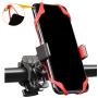 WANLIAN Bicycle Phone Holder, Universal Motorcycle Handlebar Holder, Adjustable 360° Rotating Phone Holder, Compatible with iPhone 11 PRO Max XS XR Samsung Galaxy S20 S10LG, Bicycle Accessories