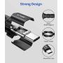 USB Type C to 3.5mm Female Headphone Jack Adapter, JSAUX USB C to Aux Audio Dongle Cable Cord Compatible with Pixel 4 3 2 XL, Samsung Galaxy S20 Ultra Z Flip S20+ Note 10 S10 S9 Plus, iPad Pro(Black)