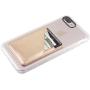 uCOLOR Two Pack Phone Card Holder PU Leather Rose Gold Wallet Pocket Credit Card ID Case Pouch 3M Adhesive Sticker on Phone Samsung Galaxy Android Smartphones(fit for 4.7" Phone or Above)