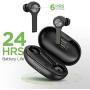 Wireless Earbuds, Letsfit Bluetooth 5.0 Headphones TWS Stereo Touch Control Earbuds with Charging Case, IPX5 Waterproof in-Ear Sport Earphones with Mic for Running Gym Workout Black