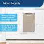 PetSafe Extreme Weather Dog and Cat Door - Aluminum or Plastic Pet Door - Small, Medium, Large and X-Large