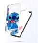 Lupct for Samsung S10 Case, Soft TPU Protective Shockproof Cartoon Cute Mobile Phone Heart Stitch Fashion Design Cover Skin Slim Fit Funny Fun Ultra-Thin Bumper Clear Shell for Samsung Galaxy S10