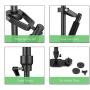 SuteFoto S60 Stabilizer for Camera 24"/60cm Steadycam with Quick Release Plate 1/4" and 3/8" Screw for Nikon, Canon, Sony, Panasonic and Other DSLR Camera -Up to 6.61Ib/3kg