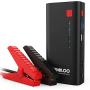 GOOLOO 1200A Peak 18000mAh SuperSafe Car Jump Starter with USB Quick Charge 3.0 (Up to 7.0L Gas or 5.5L Diesel Engine), 12V Portable Power Pack Auto Battery Booster Phone Charger Built-in LED Light