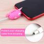 TUPARKA 18 Pcs Cable Protector for iPhone/ipad USB Lightning Cable, Plastic Cute Fish Unicorn Animals Charging Cable Saver, Phone Accessory Protect USB Charger
