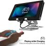 tomtoc Play Stand for Nintendo Switch, Multi-Angle Adjustable Desktop Gaming Stand Holder Compatible with iPhone | iPad Mini | Samsung Galaxy | eBook and Other up to 7.9-inch Tablet Device