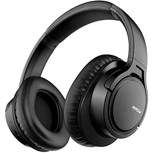 Mpow H7 Bluetooth Headphones Over Ear, Comfortable Wireless Headphones, Rechargeable HiFi Stereo Headset, w/Wired Mode, CVC6.0 Microphone for Cellphone Online Class, Home Office, PC Mpow H7 Bluetooth Headphones Over Ear, Comfortable Wireless Headphones, Rechargeable HiFi Stereo Headset, w/Wired Mode, CVC6.0 Microphone for Cellphone Online Class, Home Office, PC